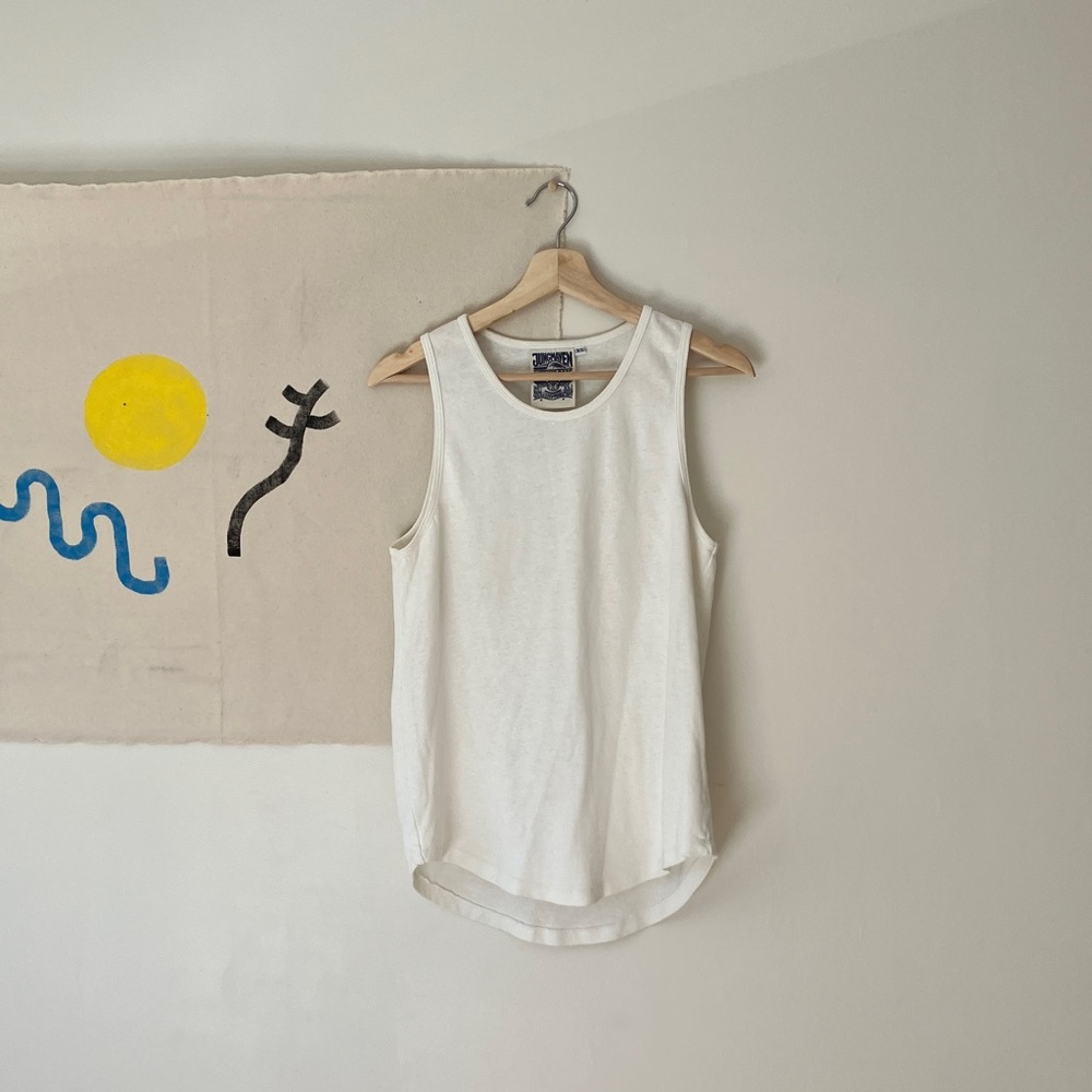 Jungmaven Cream Muscle Tee